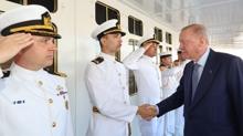Bakan Erdoan, Atatrk'n manevi miras Savarona yatn ziyaret etti