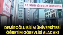 Demirolu Bilim niversitesi retim Grevlisi alacak!