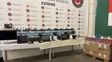 Edirne'de ok sayda kaak eya ele geirildi