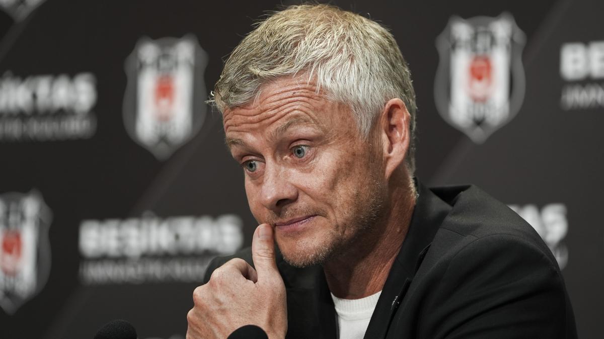 ole gunnar solskjaer beikta sper lig fotoraflar resimleri