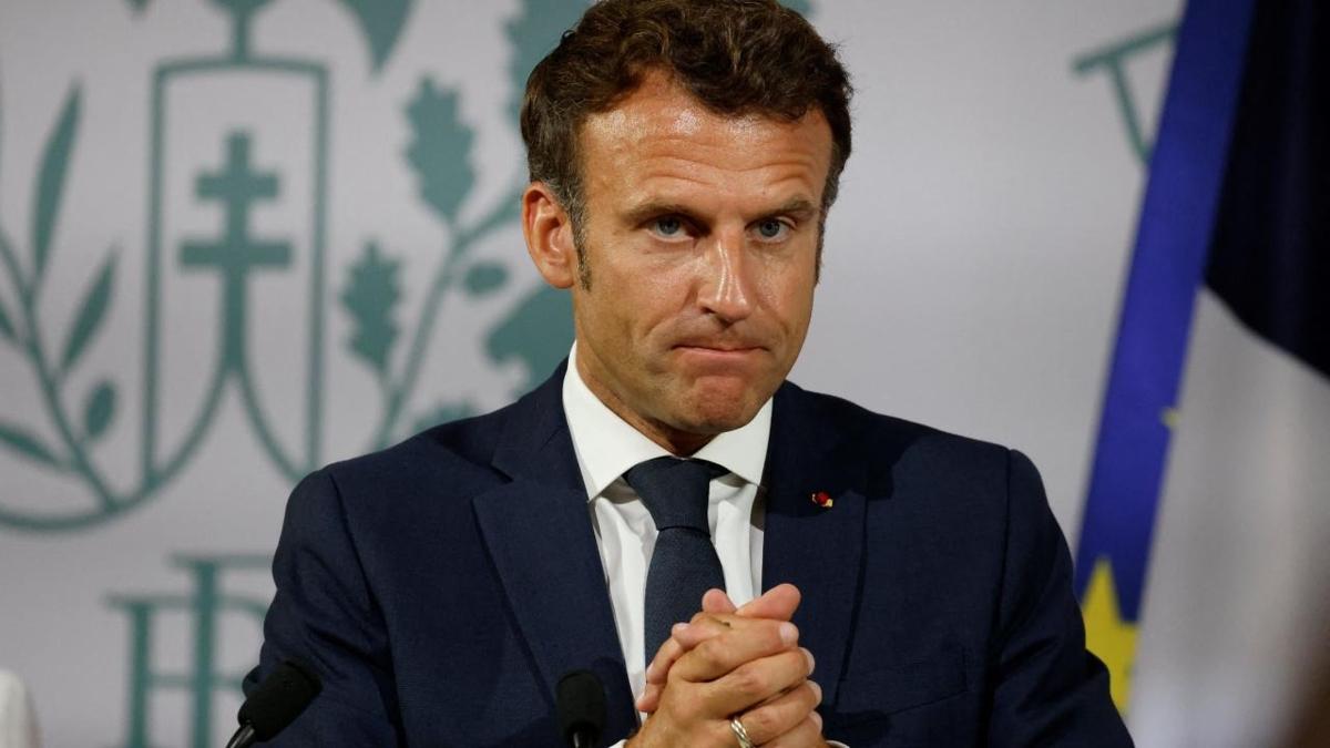 macron gazze israil fotoraflar resimleri