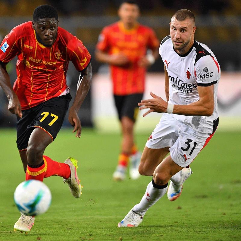 Milan, Lecce karsnda hata yapmad