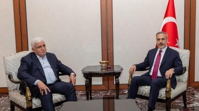 Bakan Fidan, Hadi abi Komisyonu Bakan Falih el-Feyyad ile grt