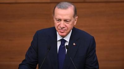 Bakan Erdoan'dan 30 Austos mesaj: Byk zafer mazlum milletlere de umut olmutur