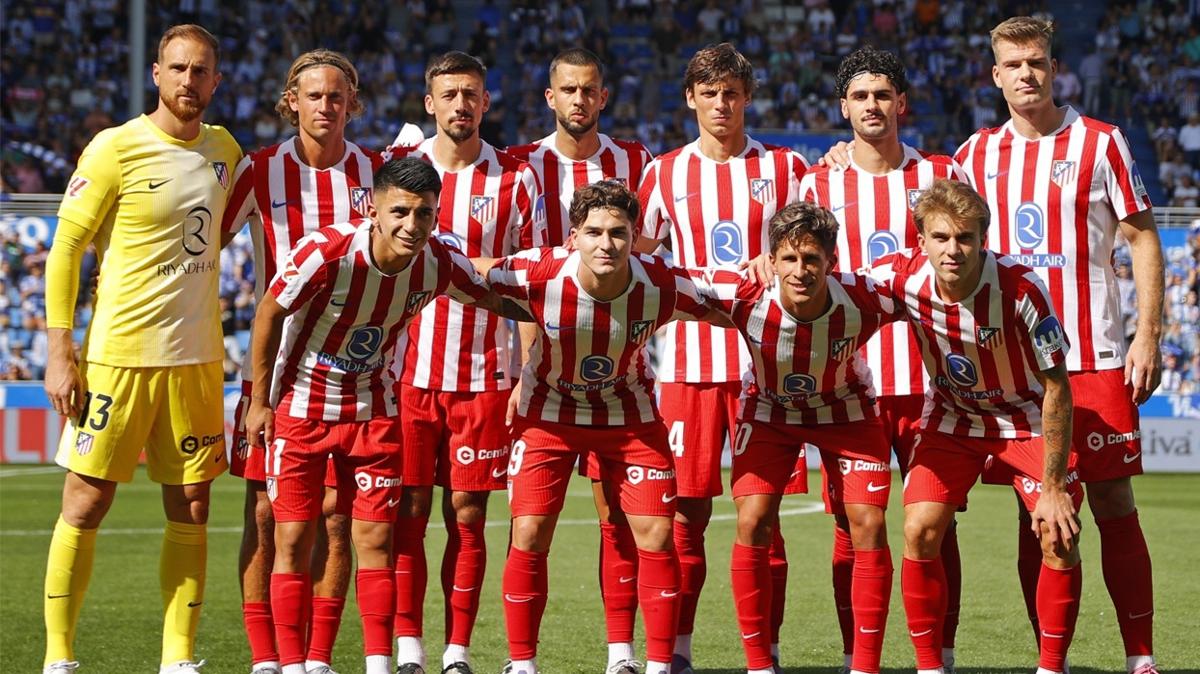 atletico madrid deportivo alaves la liga fotoraflar resimleri
