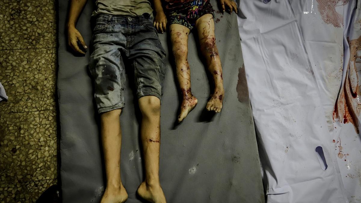 Gazze ehitleri  srail Bombardman  Filistin Katliam fotoraflar resimleri