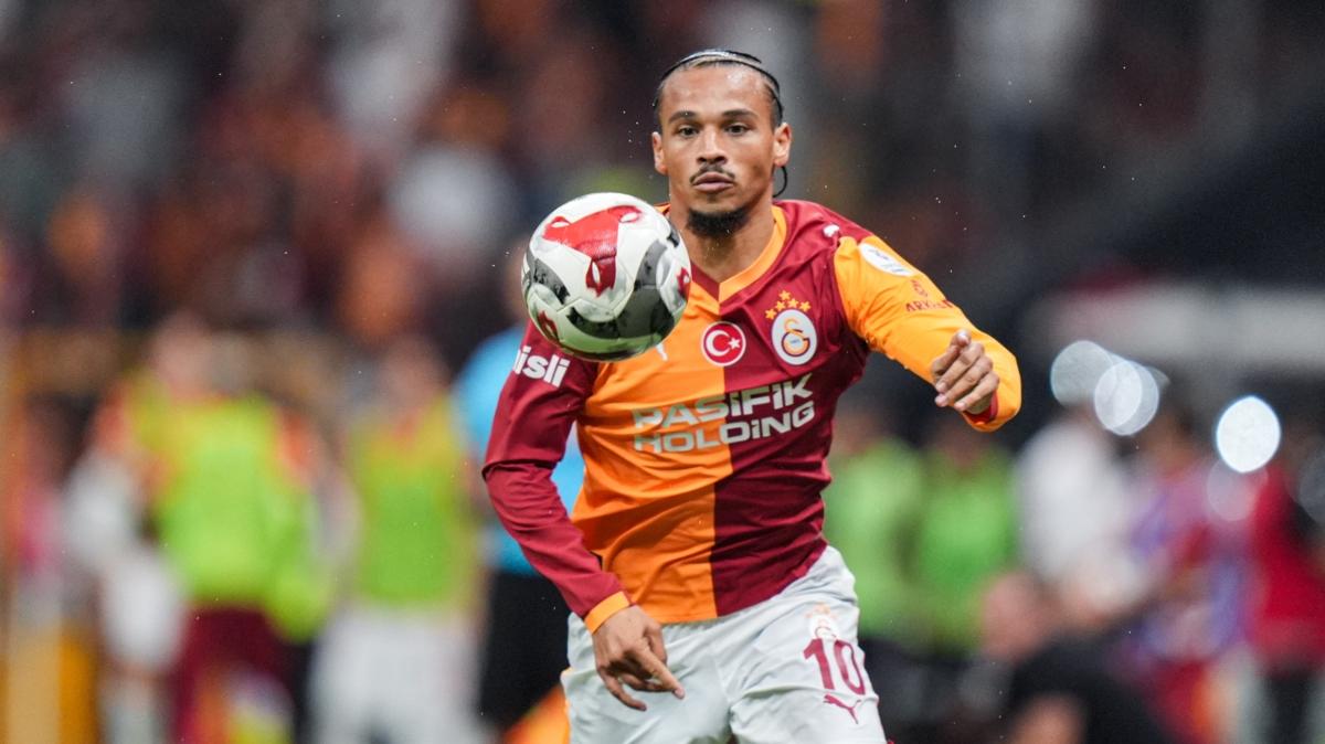 galatasaray leroy sane futbol fotoraflar resimleri