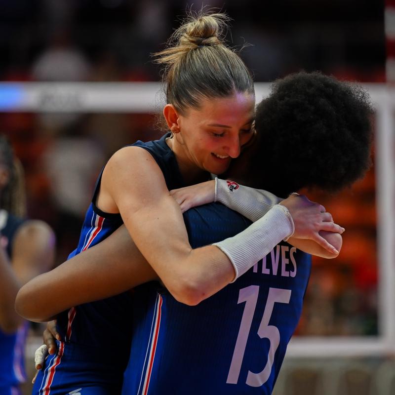 Fransa, in'i yenerek eyrek finale ykseldi