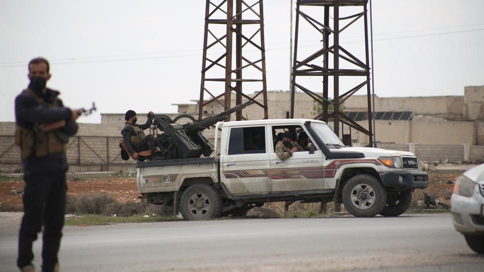 Komuda terr rgt PKK/YPG provokasyonu... am ziyaretinden rahatsz oldular