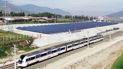 Demiryollarnda gne enerjisi dnemi