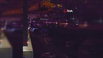 Dn k birbirlerine girdiler: O anlar kamerada