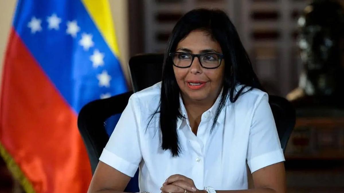 Delcy Rodriguez ABD Saldrs Venezuela  Delcy Rodriguez  ABD  kylar  saldr fotoraflar resimleri