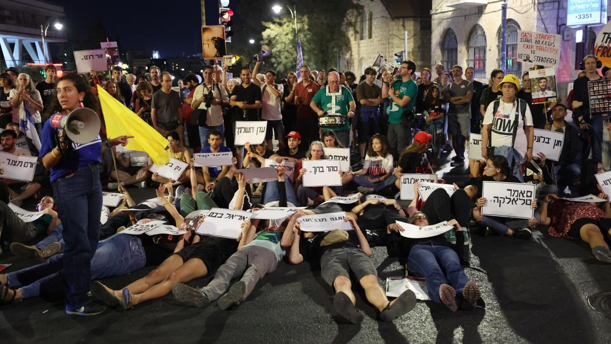 israil gazze netanyahu fotoraflar resimleri