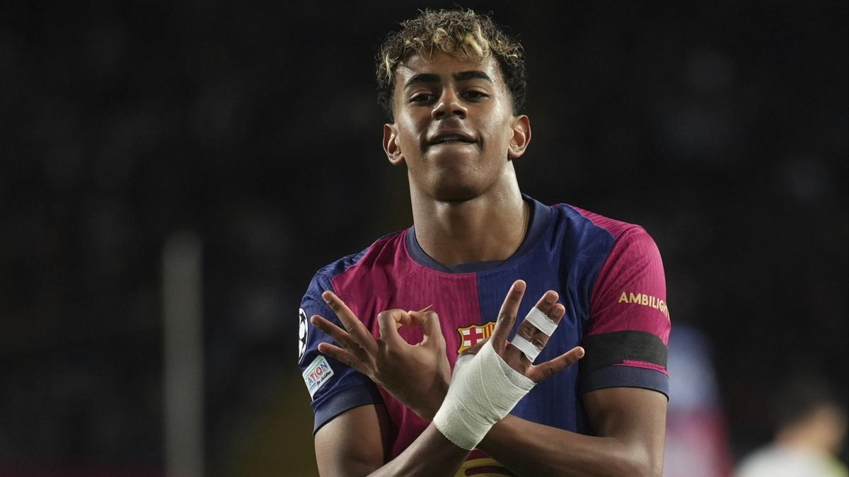 lamine yamal barcelona la liga fotoraflar resimleri