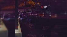 Dn k birbirlerine girdiler: O anlar kamerada