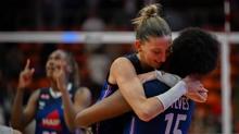 Fransa, in'i yenerek eyrek finale ykseldi
