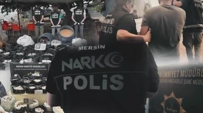 Mersin'de uyuturucu operasyonu: 3 milyon 542 bin hap ele geirildi