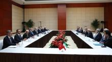Bakan Erdoan, ran Cumhurbakan Pezekiyan ile grt