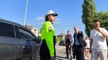 Bursa'da trafik kazas: Belediye bakan mdahale etti