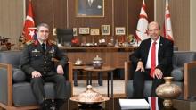 Genelkurmay Bakan Bayraktarolu'ndan KKTC ziyareti