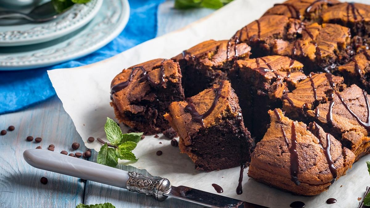 ikolata tarifi 5 dakikada kek tarifi slak Brownie tarifi en kolay Brownie tarifi fotoraflar resimleri