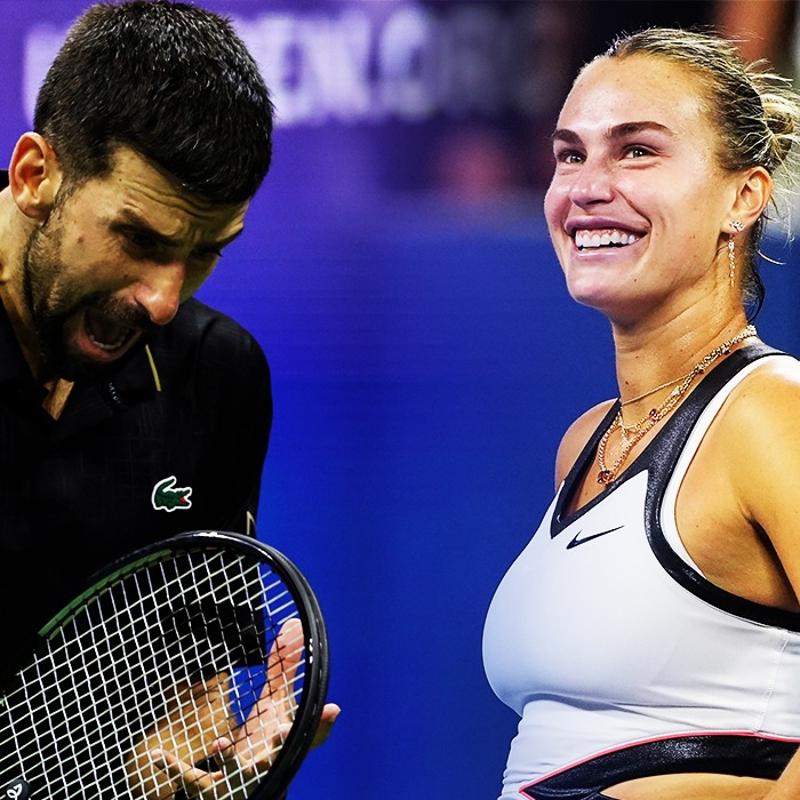 Sabalenka ve Djokovic, ABD Ak'ta yar finale ykseldi