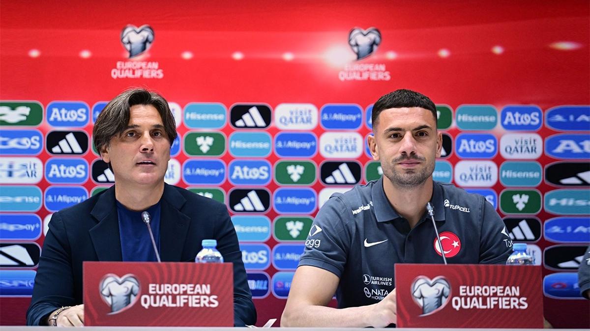merih demiral vincenzo montella milli takm fotoraflar resimleri