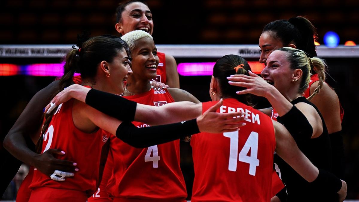 A Milli Kadn Voleybol Takm ABD Dnya ampiyonas fotoraflar resimleri