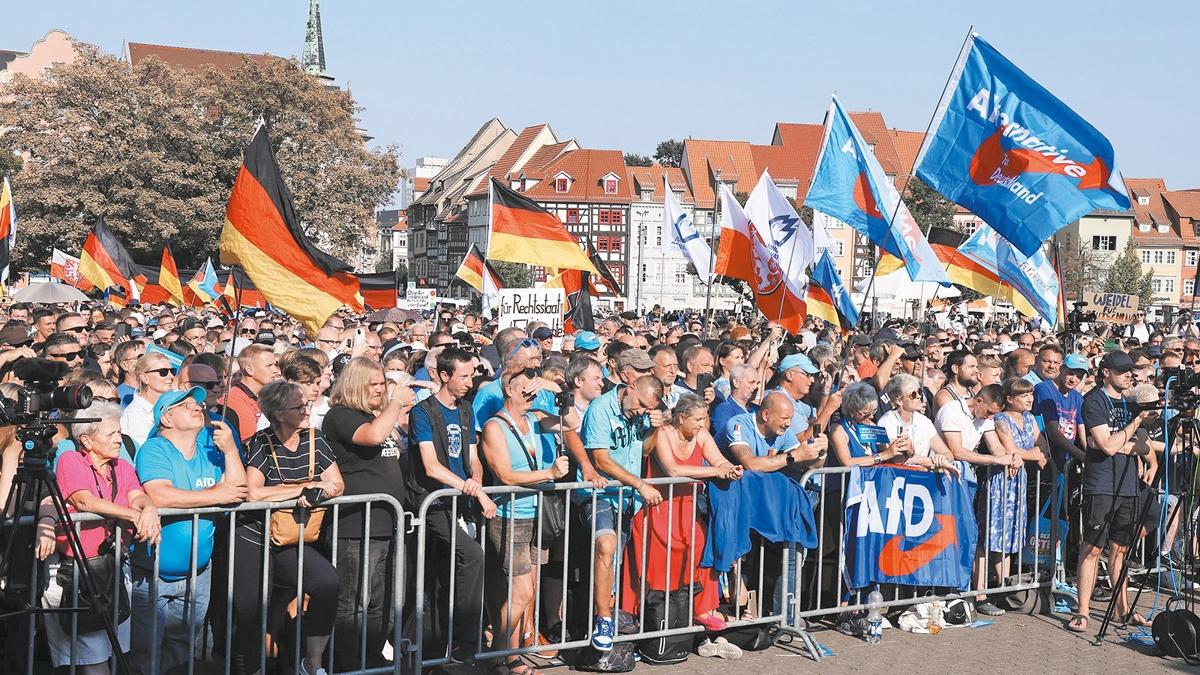 Almanya seim AfD adaylar Kuzey Ren-Vestfalya fotoraflar resimleri