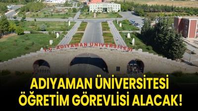Adyaman niversitesi retim Grevlisi alacak!