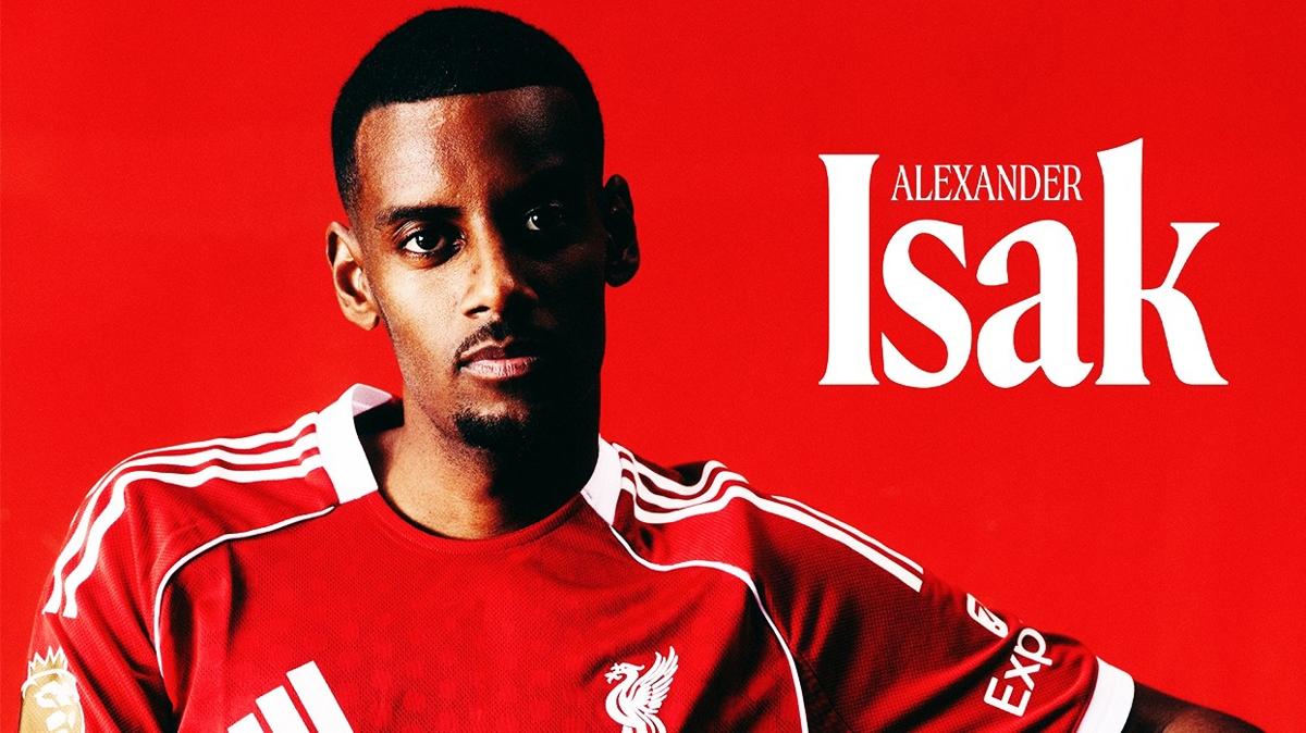Isak Liverpool Transfer fotoraflar resimleri