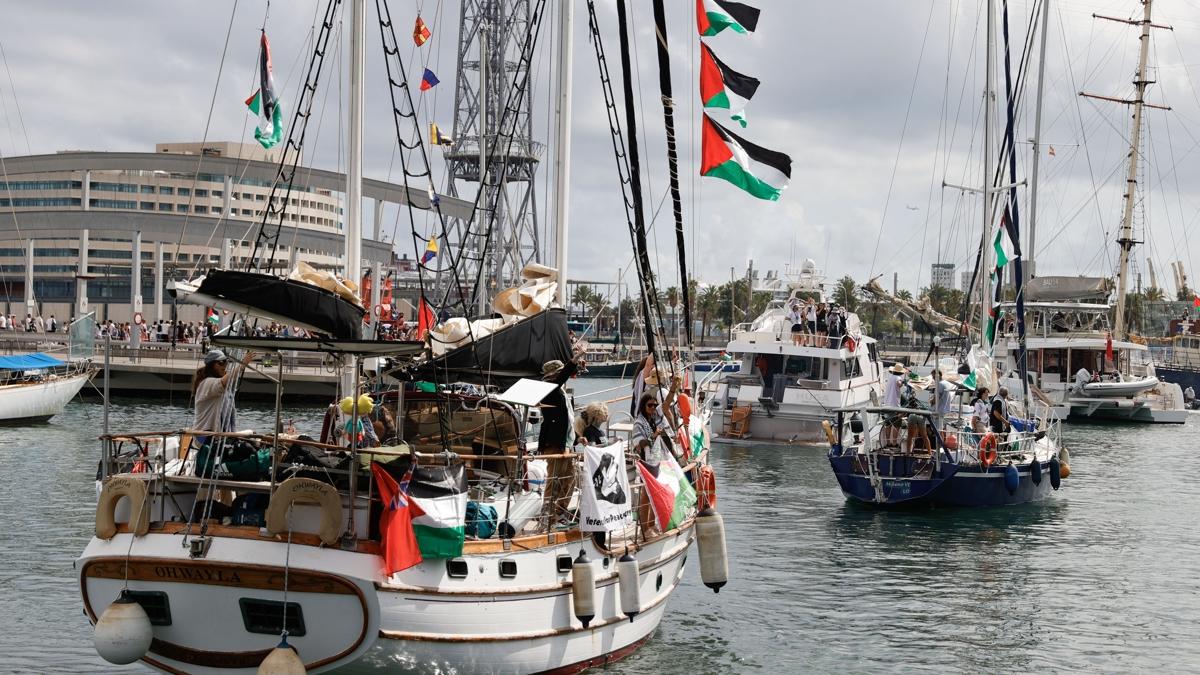 srail Kresel Sumud Filosu Gazze fotoraflar resimleri