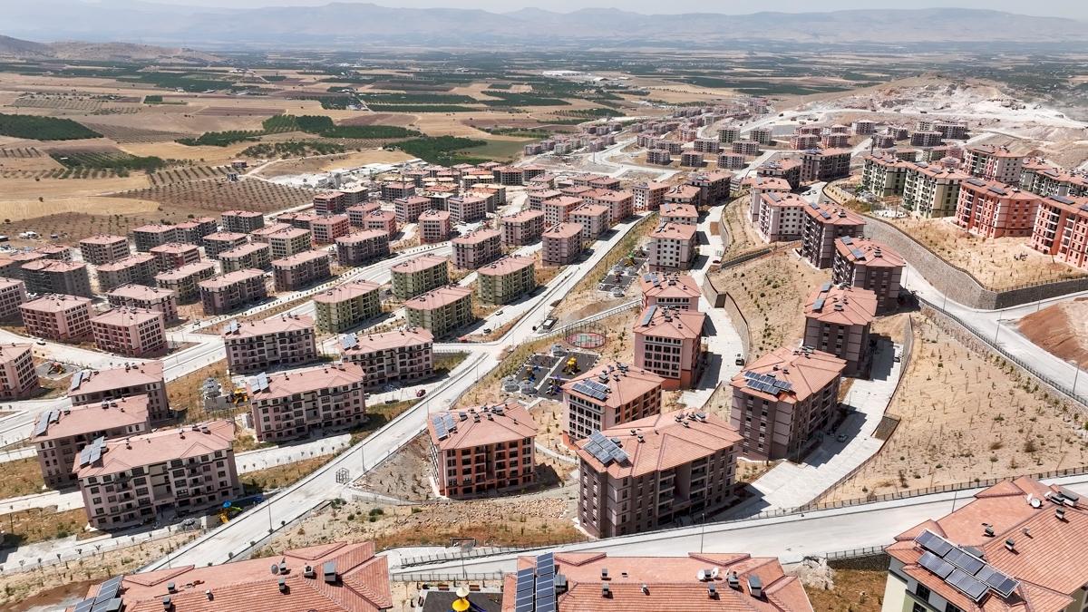 letiim Bakanl Deprem konutu Malatya fotoraflar resimleri