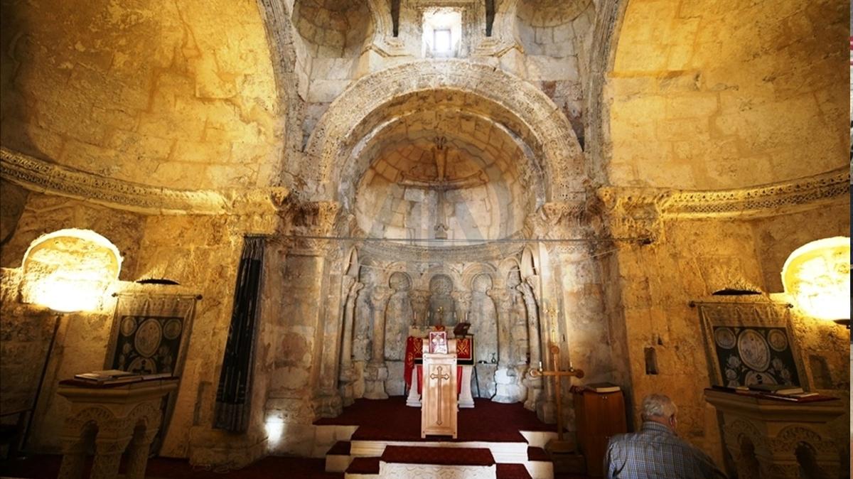 Mardin Kilise Hakaret Tutuklama fotoraflar resimleri