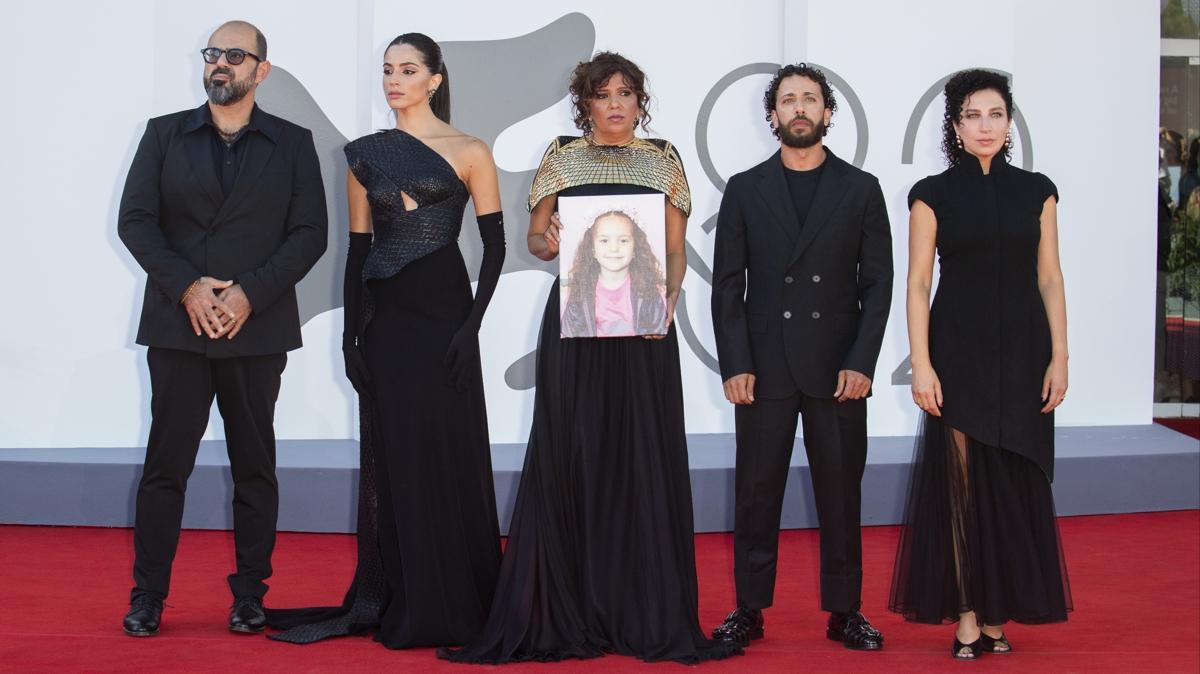 gazze filistin venedik film festivali Hind Recebin Sesi Ben Hania fotoraflar resimleri