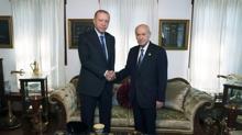 Bakan Erdoan, MHP lideri Baheli ile bir araya geldi