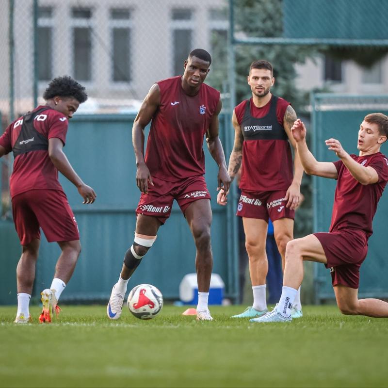 Trabzonspor'da Fenerbahe ma almalarna start verildi