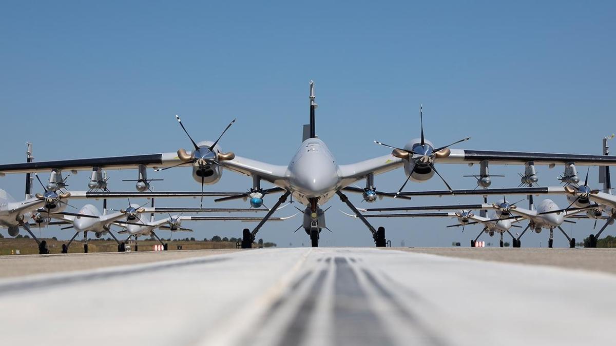 Baykar Piaggio Aerospace Guardia di Finanza fotoraflar resimleri