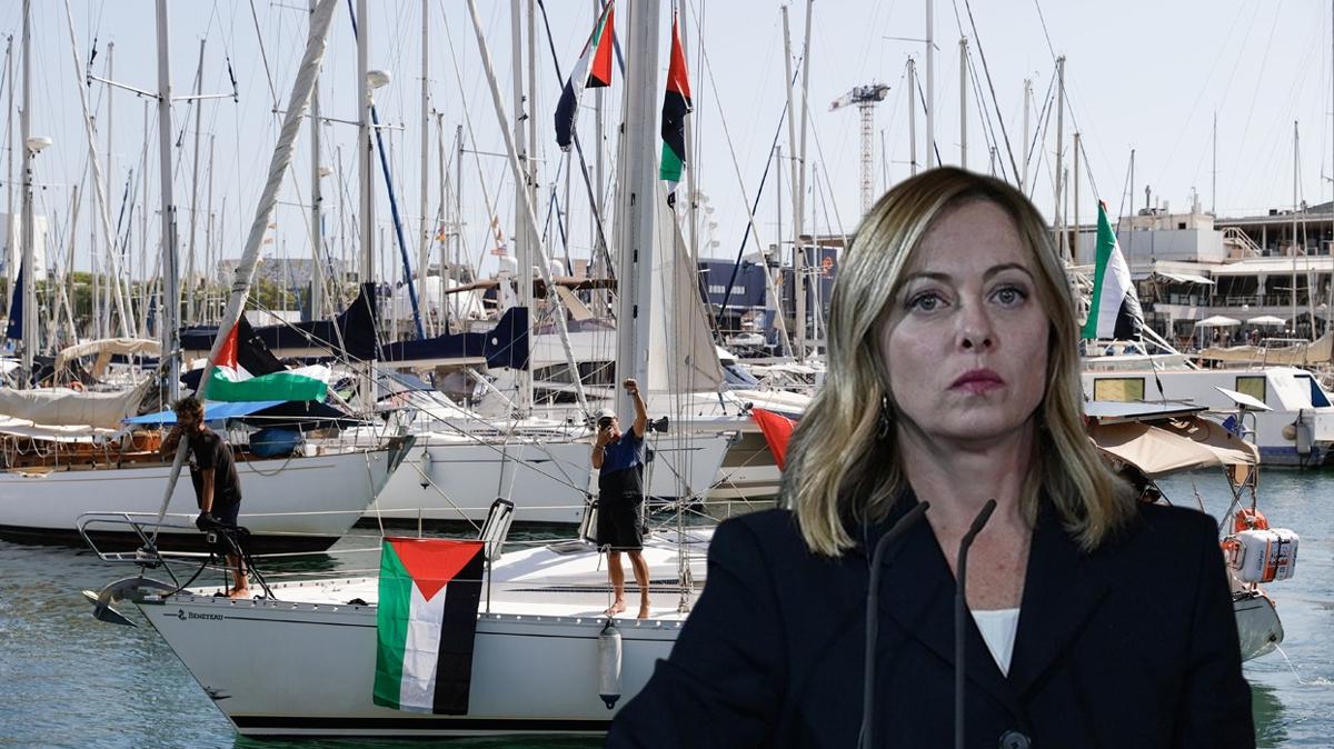 talya Kresel Sumud Filosu Filistin Gazze fotoraflar resimleri