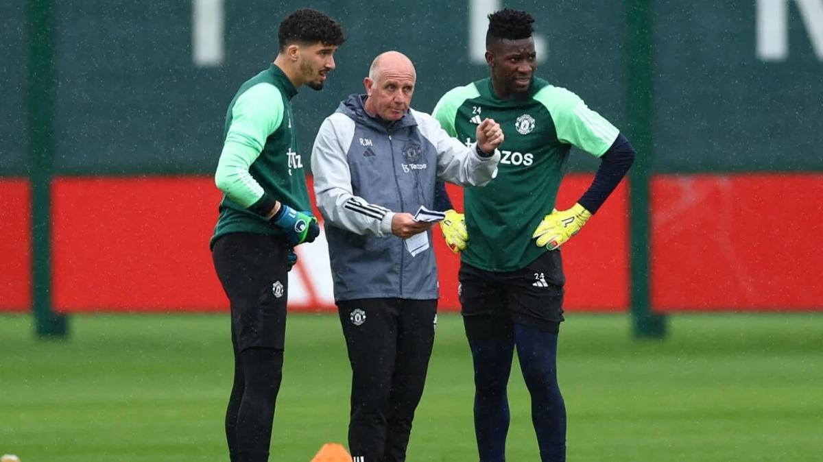 altay bayndr manchester united andre onana fotoraflar resimleri