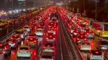 Okullar ald, trafik durma noktasna geldi: Younluk %80'e kt