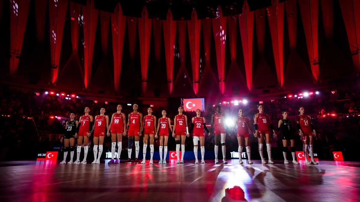 voleybol a milli kadn voleybol takm 2025 FIVB fotoraflar resimleri