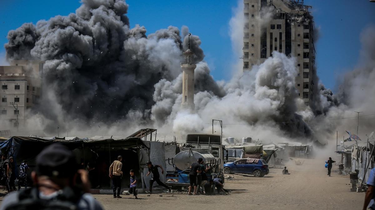 srail Gazze Netanyahu fotoraflar resimleri