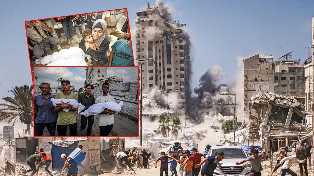 israil soykrm gazze filistin fotoraflar resimleri