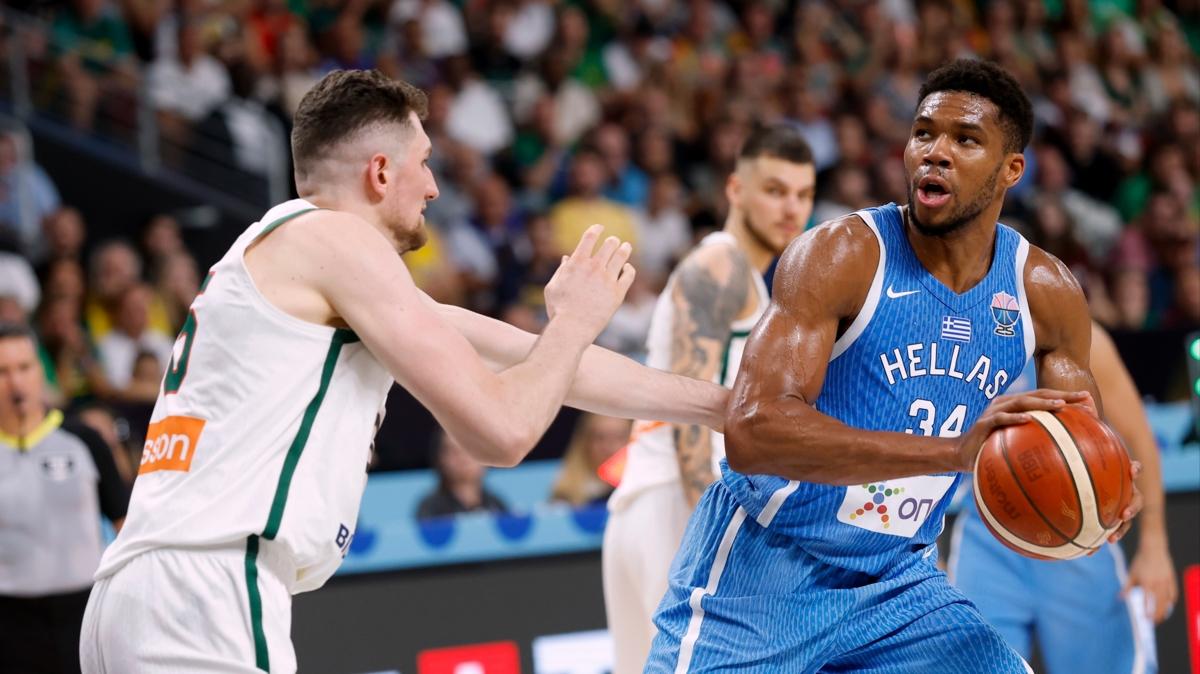 EuroBasket 2025 Yunanistan Litvanya fotoraflar resimleri