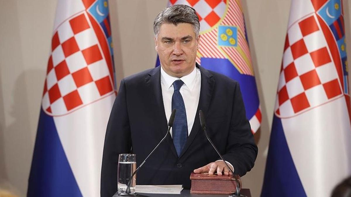 Hrvatistan Cumhurbakan Zoran Milanovic srail Dileri Bakan fotoraflar resimleri