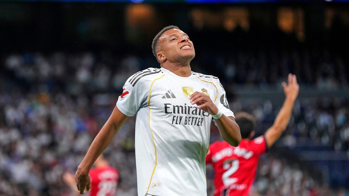 Kylian Mbappe Real Madrid Premier Lig fotoraflar resimleri