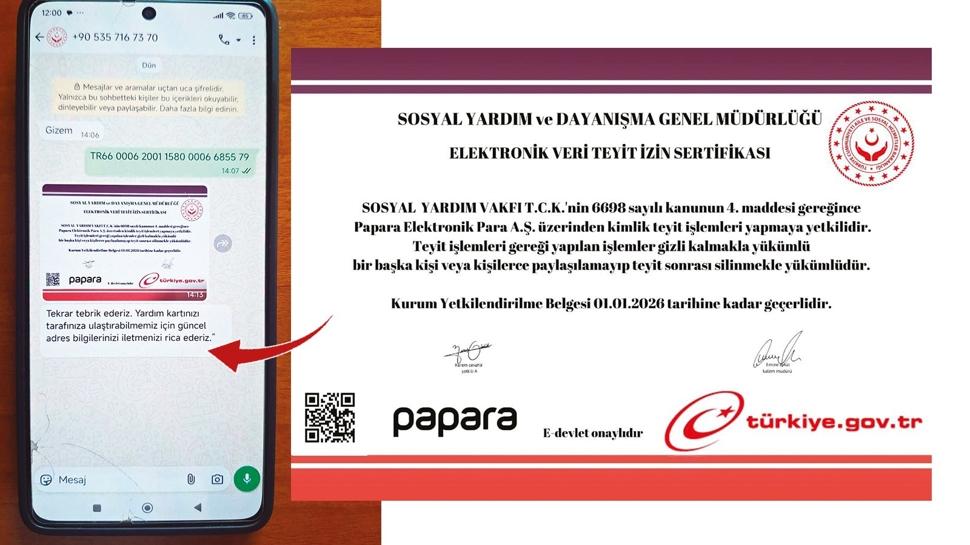 Yardm' klfyla para aklama tuza