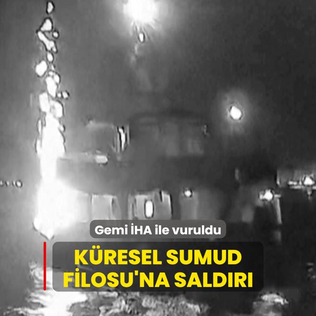 Kresel Sumud Filosu'na saldr... Gemi HA ile vuruldu