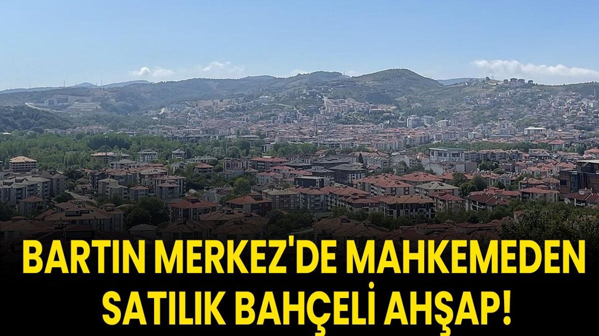Bartn Merkezde ahap ev baheli ev fotoraflar resimleri